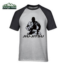 Taekwondo T Shirt Jiu-Jitsu Go Train Brazilian Jiu Jitsu BJJ Funny Men's 100% Cotton Short Sleeve Tees Popular Judo T-Shirts Men 2024 - buy cheap