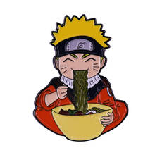 Classic Japan Anime Food Mashup Pin Brooch Mmmmm...Ramen! 2024 - buy cheap