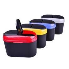 1 pcs Mini Car Trash can Plastic Storage box Cup-shaped Trash Can auto Supplies trash can car Storage Accessories 2024 - buy cheap