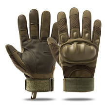 Guantes tácticos de pantalla táctil para hombre, guantes militares de Airsoft, Paintball, fuerzas especiales del ejército, antideslizantes, de dedo completo, para gimnasio 2024 - compra barato