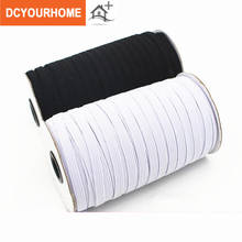 10 yarda tejida plana elástico de punto arte de cordón elástico de banda elástica de estirar cuerda SJD24 2024 - compra barato