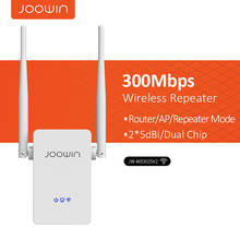 Joowin-antena WIFI JW-WR302SV2, amplificador de señal, repetidor, 300Mbps, 2x5dBi 2024 - compra barato