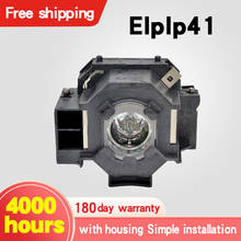 Projector Lamp  Bulb Inside with Housing for EB-S6 EB-S62 EB-TW420 EB-W6 EB-X6 EB-X62 EH-TW420 EMP-260 EMP-77C ELPLP41 2024 - buy cheap