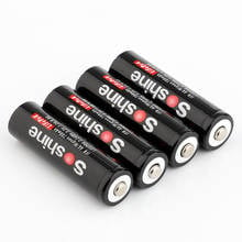 Hot Sale 4x original Soshine LiFePO4 3.2V AA 14500 700mah Rechargeable Battery + case 2024 - buy cheap