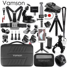 Vamson  for  DJI OSMO Pocket Expansion kit Gimbal Accessories Set Adapter Mount Holder Clip Selfie Stick Tripod OPS02 2024 - buy cheap