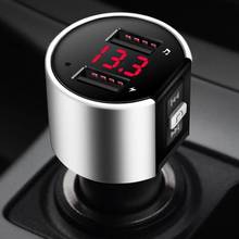 Bluetooth FM Transmitter Audio Aux Modulator Dual USB Fast Car Charger Bluetooth Handsfree Calling Car Kit Car Radio MP3 Player 2024 - купить недорого