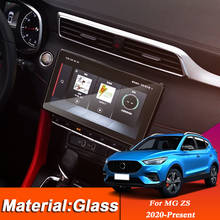 Автомобильный Стайлинг GPS навигации Защитная стеклянная пленка для экрана для MG ZS 2020 по настоящее время приборной панели Дисплей ТПУ Стикеры авто аксессуары 2024 - купить недорого