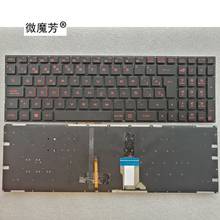 SP Laptop Backlit Keyboard for ASUS GL502 GL502V GL502VT GL502VS GL502VM GL502VY US BACKLIT Standard Layout 2024 - buy cheap