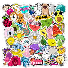 50 PCS Cartoon Kawaii Stickers Waterproof Cute Lovely Decals For Refrigerator Suitcase Cup Laptop Bicycle Helmet Sticker 2024 - buy cheap