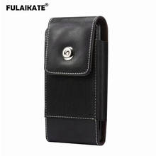 FULAIKATE 4.7“-7.2” Phone Bag for Redmi K30 Pro Note 8 Universal Card Pocket Waist Pouch for iPhone11 Pro Max Business Holster 2024 - buy cheap