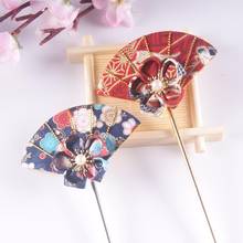 Japan And Wind Hair Accessories Cherry Blossom Chinese Clothing Barrettes Kimono Headdress Antique Style Japanese Style Hairpin 2024 - buy cheap