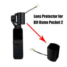 Protector de lente para DJI Osmo Pocket 2, tapa protectora de pantalla de lente, antiarañazos, a prueba de polvo, accesorios de cámara de mano 2024 - compra barato