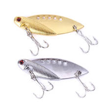 Señuelo de pesca de Metal VIB que se hunde, 5cm, 11g, señuelo de vibración, señuelo de pesca Artificial de lubina, cebo duro VIB, cuchara de cicla para aparejos de Lucio, 1 ud. 2024 - compra barato