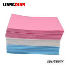 10pcs/pack Disposable Waterproof  Non-Woven Cotton Bed Sheet Coverlet Table Cover For SPA Massage Salon Body Scrub 80x180cm 2024 - buy cheap