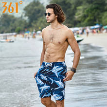 361 Swim Shorts Mens Swimwear Plus Size Men Beach Shorts Pool Swimming Trunk Surf Boxer Shorts Pocket Summer Quick Dry Shorts 2024 - купить недорого