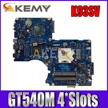 PBL80 LA-7441P K93SV GT540M 1GB Mainboard For Asus LA-7441P K93SV K93SM K93S K93 X93S X93SV Laptop Motherboard Test 100% OK 2024 - buy cheap