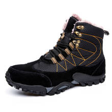 Men Winter Boots Male Snow Ankle Boots Waterproof Warm Fur Casual Boot Shoes Outdoor Chaussure Homme M050 2024 - buy cheap