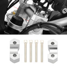 CNC Motorcycle Riser Lifting Handlebar Clamp For BMW F850GS F850 GS Adventure 2018 2019 Handlebar Riser Motocross Parts 2024 - buy cheap