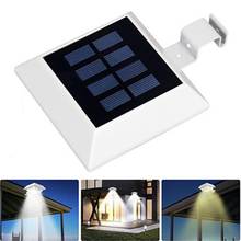 Lâmpada de parede 1 peça movida a energia solar com sensor, à prova d'água para jardim, quintal, ambientes externos 2024 - compre barato