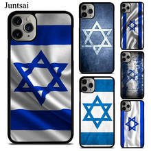 Israel flag Case For iPhone 13 Pro Max 12 Mini 11 Pro Max X XR XS Max SE 2020 6S 7 8 Plus Cover 2024 - buy cheap