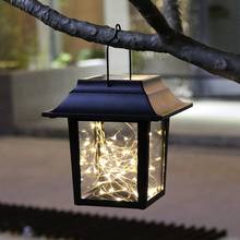 Lanterna led estrelada de pendurar movida a energia solar, para decoração de jardins, quintais e espaços ao ar livre 2024 - compre barato
