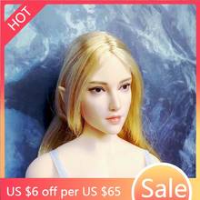 TBLeague SUPER DUCK 1/6 Scale Beauty Female Soldier Head Sculpt for 12in Ph Action Figure Collection 2024 - buy cheap