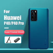 For Huawei P40 case protector cover  NILLKIN Frosted PC Matte hard back cover Gift Phone Holder for huawei p40 pro case cover 2024 - buy cheap
