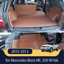 (Viagem de carro) melhor qualidade! Tapete especial de porta-malas para mercedes benz, ml 350 w163 2008-2010, à prova d'água, carpetes para ml350 2015 2024 - compre barato