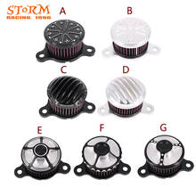 1991-2017 Auto Vehicle Motorcycle Air Filter Intake Cleaner System Kit Motor Bike For Harley Sportster XL 883 XL1200 48 72 91-17 2024 - buy cheap