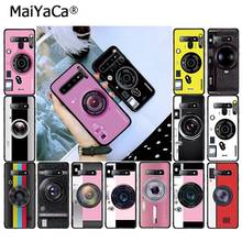 MaiYaCa милый чехол для телефона с камерой для Samsung Galaxy S20 S10 Plus S10E S6 S7 S8 S9 Plus S10lite S5 2024 - купить недорого