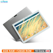 2021 mais novo 10.1 polegada tablet pc mt6797 10 deca núcleo 1920*1200 ips tela dupla 4g lte 6gb ram 128gb rom android 8.0 comprimidos 2024 - compre barato