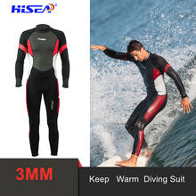 Men 3MM Neoprene Scuba Water Sport Winer Warm Diving Suit Full Body Spearfishing Snorkeling Swim Surf Kayaking WetSuit Equipment 2024 - buy cheap
