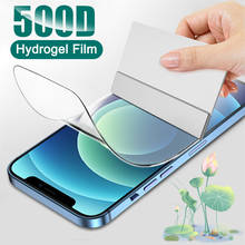 Full Cover Hydrogel Film For Apple iPhone 12 Pro Max mini 11 XS Max XR X Phone Screen Protector For iPhone 7 8 Plus 6 6S SE 2020 2024 - buy cheap
