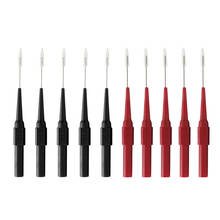 10Pcs/Lot Insulation Piercing Needle Non-destructive Pin Test Probes For Car Tester Etmultimeter 4mm Red/Black Banana Socket 2024 - buy cheap