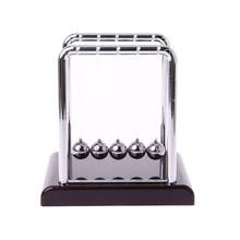 Cradle Steel Newton's Balance Ball Pendulum Fun Desk Toy Gift 2024 - buy cheap