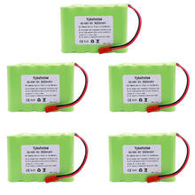 2/3/5 Uds 6 V 3000mah batería de Ni-MH Modelo M conector JST para RC juguete de las instalaciones de seguridad de juguete eléctrico AA 6 V Paquete de batería 2024 - compra barato