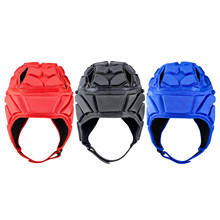 Premium Rugby Helmet Sport Soft Shell Headguard Headgear Breathable Scrum Cap for Soccer Football Lacrosse Hockey 2024 - buy cheap