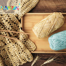 5 balls *50g Space dye yarn handwork knit Medium thickness woolen yarn crochet hook sweaters scarf soft baby cotton thread t49 2024 - buy cheap