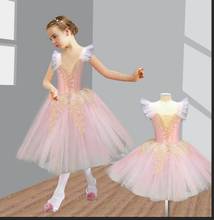 New Children Swan Lake Ballet Costume Girls Tutu Leotard Ballet Dance Girls Professional Ballet Princess Dance Dress for Stage 2024 - buy cheap