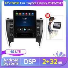 Автомагнитола на Android для Toyota Camry, версия для США, V55, 2012, 2013, 2014-2017, автомобильные мультимедийные проигрыватели, навигация, GPS, головное устройство, Wi-Fi, 4G 2024 - купить недорого