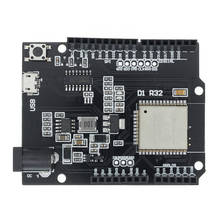 10pcs ESP32 For Wemos D1 Mini For Arduino UNO R3 D1 R32 WIFI Wireless Bluetooth Development Board CH340 4M Memory One 2024 - buy cheap