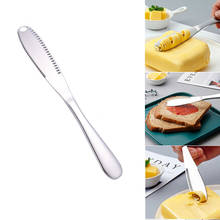 Cortador de manteiga multifuncional de aço inoxidável, faca de creme, faca ocidental de atolamento de pão, espalhadores de queijo, utensílio, ferramentas de faca, 1 peça 2024 - compre barato