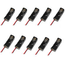 Caja de almacenamiento para baterías con 2 cables, caja con Clip de alta calidad, color negro, 12V, 23A, MN21, MS21, 10 Uds. 2024 - compra barato