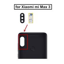 2 шт. для камеры Xiaomi mi Max 3, стекло для объектива, задняя камера, стекло для объектива, запасные части для ремонта с клеем 2024 - купить недорого