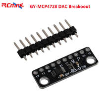 MCP4728 12 бит 12 бит I2C цифро-аналоговый преобразователь DAC модуль датчика разрыва GY-MCP4728 низкое энергопотребление FZ3481 2024 - купить недорого