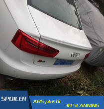 Для Audi A6L спойлер высокого качества ABS Материал заднее крыло автомобиля праймер цвет AUDI A6L задний спойлер для Audi A6L спойлер 2012-2015 2024 - купить недорого