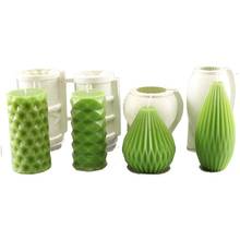 Multi-shape Handmade Candle Mold Plastic Cylinder Wax Fragrance Soap Mould Candle Making moule bougie 2024 - buy cheap