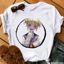 Himiko-Camiseta de My Hero Academy para mujer, Camisetas estampadas Harajuku, Tops con estampado de Anime, ropa moderna para mujer 2024 - compra barato