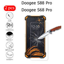 2-1PCS Tempering Glass For Doogee S88 S68 Pro Protector Scratch Proof LCD Film Premium Cover 2024 - buy cheap