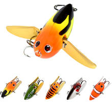 GOBYGO-Señuelos de Pesca Popper de 58MM, 12,5G, cebo flotante, Crankbait, señuelos artificiales Wobbler, herramientas de pesca de mar, aparejos de pesca 2024 - compra barato